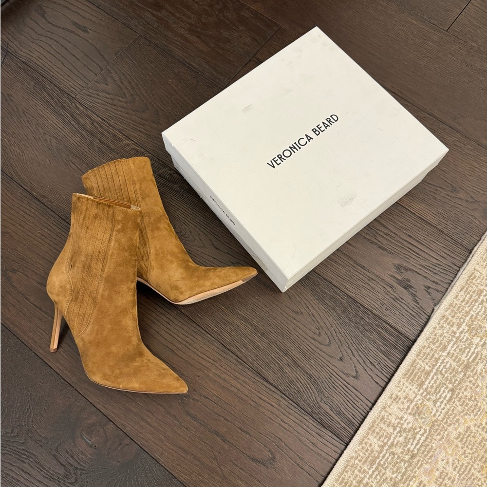 Veronica Beard Lisa Suede Bootie